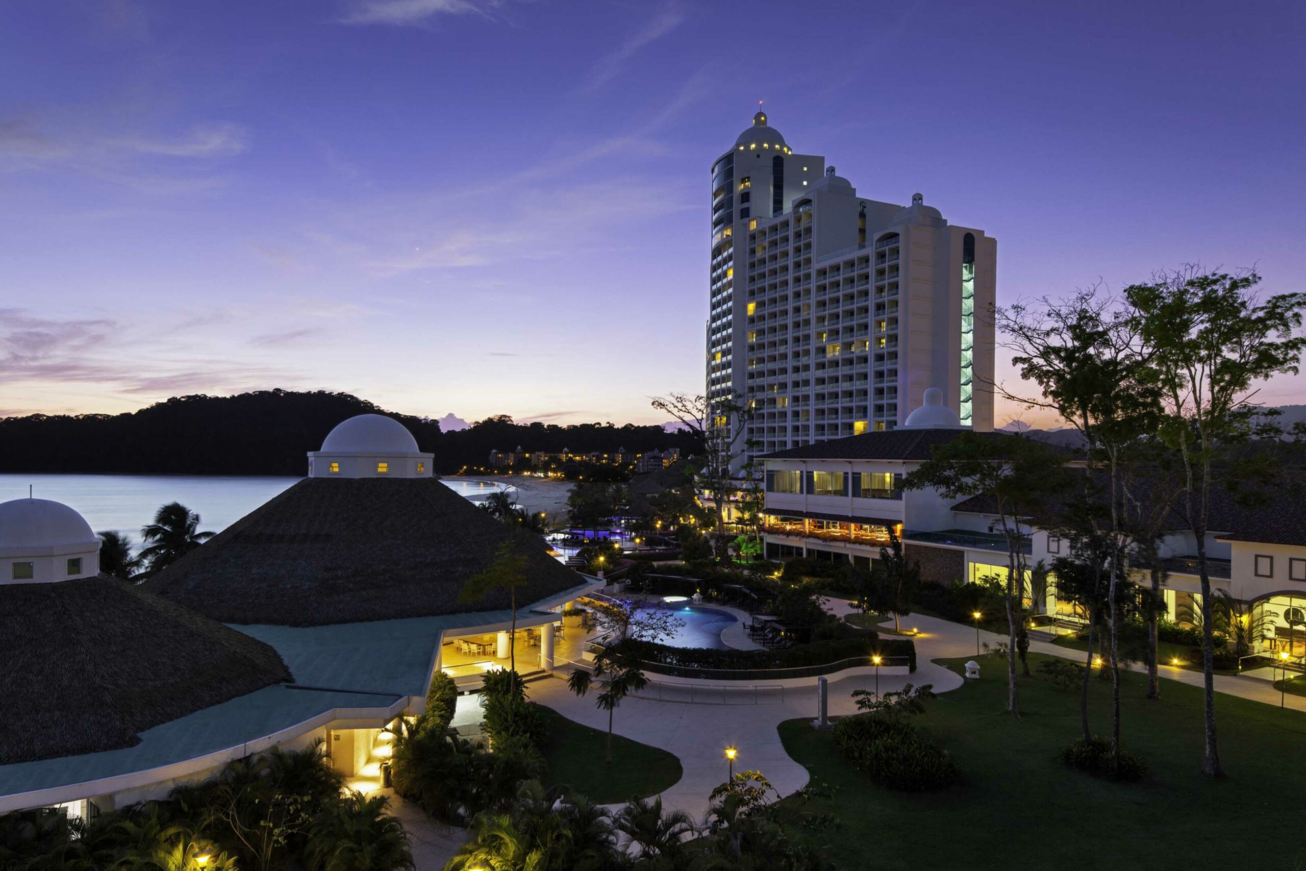 Resort Exterior Sunset
